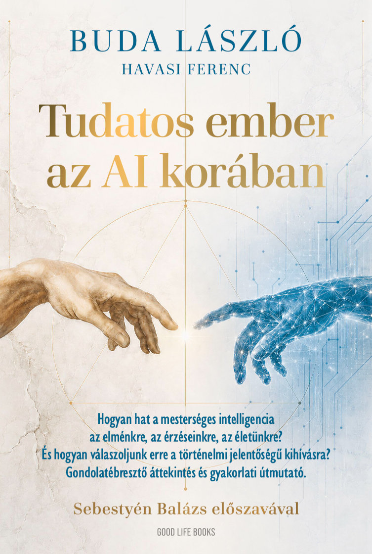 Tudatos ember az AI korában – borító